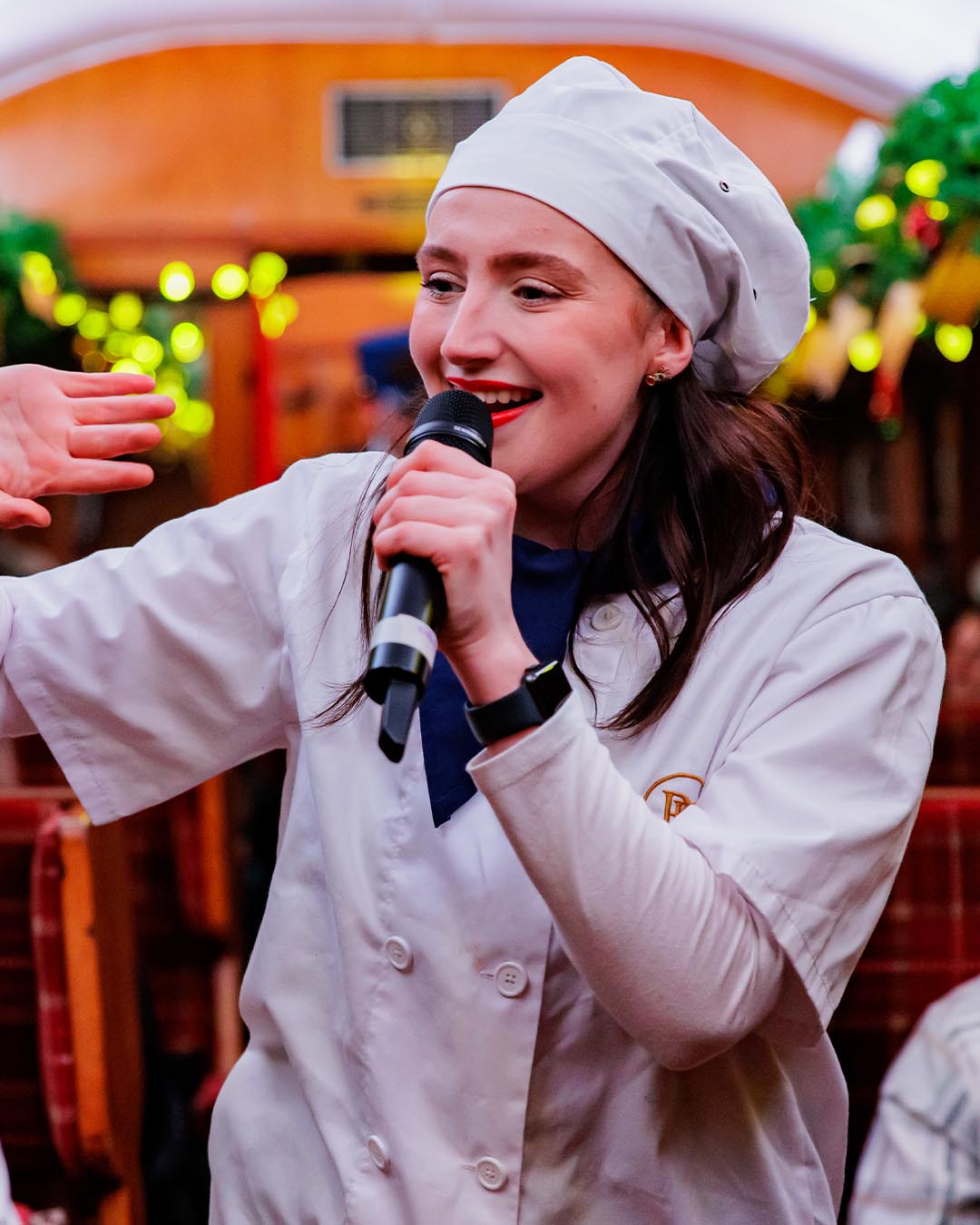 Chef on board THE POLAR EXPRESS South Devon Railway